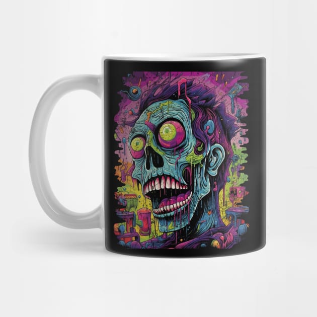 Psychedelic Zombie Chaos by vladocar